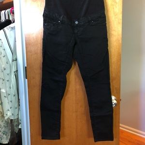 Topshop Full Panel Maternity Moto Legging